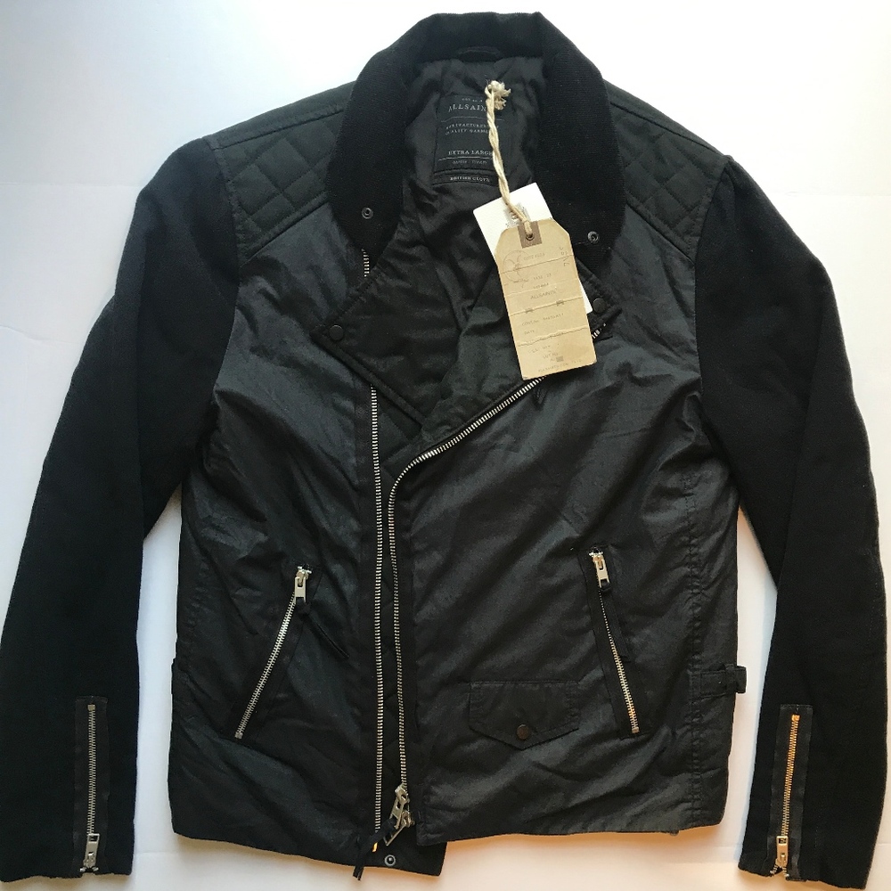 All Saints Weiss Biker Ink Mens XL